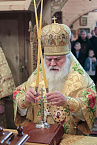 В Зауралье три архиерея отслужили Литургию в сельском храме
