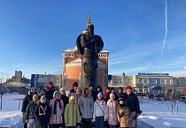 В Зауралье сельские школьники побывали в храме города Кургана