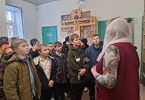В Кургане 4-классники пришли с экскурсией в храм