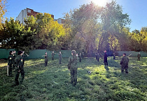 В рамках проекта «Стратег» для курганских школьников прошло занятие по фланкировке