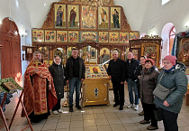Пантелеимоновскому храму города Кургана подарили новую икону