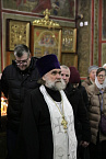 В Рождественский сочельник митрополит Даниил совершил Великое повечерие и Утреню