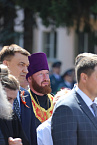 В День Победы митрополит Даниил принял участие в возложении  цветов к Вечному огню