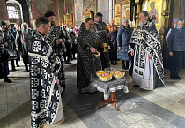 В храмах Курганской епархии освятили коливо