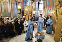 Сретение в курганском кафедральном соборе