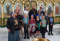 Юные паломники из Чимеево побывали в храмах Кургана