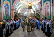 Престольный праздник Александро-Невского кафедрального собора встретили в Кургане