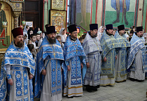 Престольный праздник Александро-Невского кафедрального собора встретили в Кургане