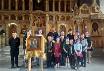 Юные паломники из Чимеево побывали в храмах Кургана