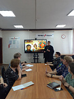 В Мокроусовской школе №1 имени генерал-майора Г.Ф. Тарасова прошла встреча педагогов с представителем Курганской епархии