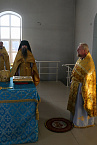 В день памяти святителя Агафангела митрополит Даниил совершил Литургию в Казанской Чимеевской обители