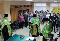 Мощи преподобного Сергия Радонежского побывали в социальных и медицинских учреждениях Кургана
