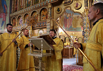 Ранняя архиерейская Литургия состоялась в Александро-Невском соборе Кургана