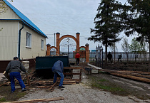 В храме посёлка Смолино приступили к наведению порядка после наводнения