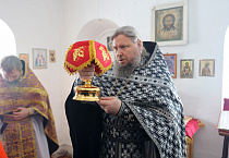 В храме села Мендерское состоялась Литургия в честь престольного праздника