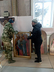 В курганский Свято-Духовский храм вернулись иконы и киоты
