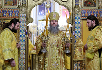 Митрополит Даниил совершил Литургию в память новомученика в кафедральном соборе города Кургана