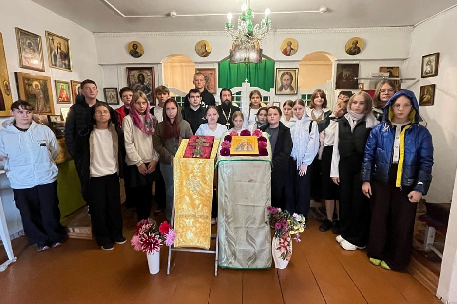 Сумкинские школьники познакомились с духовным наследием села Половинное