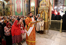 Пасху Христову встретили в главном соборе Зауралья