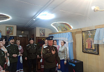 В Кургане казачий ансамбль «Станица» дал концерт на православном приходе