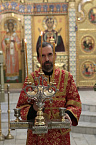 В престольный праздник Александро-Невского кафедрального собора прошла Литургия двух архиереев