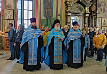 Митрополит Даниил в праздник Благовещения совершил Божественную литургию
