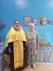 Курганский священник совершил молебны в областной больнице