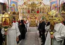 Пасху Христову встретили в главном соборе Зауралья