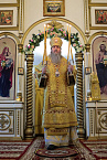 Митрополит Даниил совершил Литургию в храме прп. Сергия Радонежского поселка КГСХА