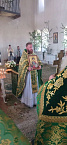 Священники Южного благочиния совершили первую соборную Литургию в новом храме Половинного