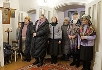 В храме села Половинное два архиерея совершили Божественную литургию