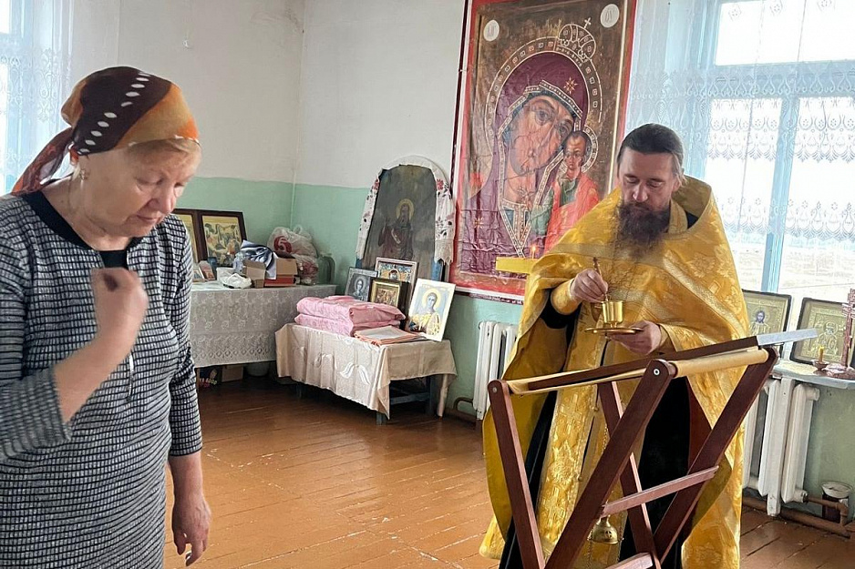 В далёком зауральском селе совершили молебен преподобному Сергию Радонежскому
