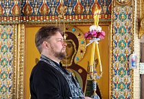 Митрополит Даниил в 6-ю седмицу Великого поста совершил Литургию Преждеосвященных Даров