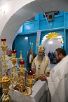Митрополит Даниил совершил великое освящение храма в Заозерном районе Кургана