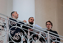 Митрополит Даниил в пятый раз совершил Литургию в престольный праздник Свято-Троицкого собора Кургана