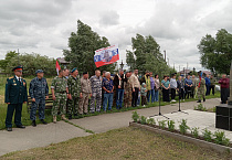 В Зауралье священник – участник СВО выступил на митинге в честь Дня ветеранов боевых действий