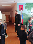 Самые маленькие ученики Нагорской школы пообщались со священником