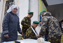 В Кургане сёстры милосердия помогли организовать и провести военно-патриотические соревнования