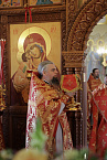 В Верхтеченской обители митрополит Даниил возглавил пасхальную Литургию