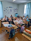 Священник села Садовое провёл уроки нравственности в местной школе