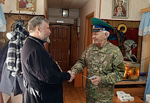 Курганский священник открыл военно-патриотические соревнования