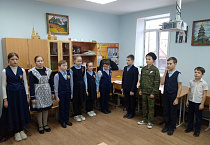 Казачий юнармейский отряд православной гимназии пополнился новыми членами