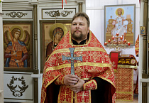 В храме села Садовое совершена первая архиерейская Литургия