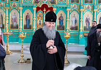 В день памяти святителя Агафангела митрополит Даниил совершил Литургию в Казанской Чимеевской обители