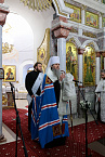В праздник Крещения в курганском соборе выступил православный ансамбль «Дорос»
