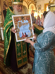 Престольный праздник отметили в храме преподобного Сергия Радонежского