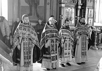 Первая в Великом посту Литургия Преждеосвященных Даров совершена в Александро-Невском соборе Кургана