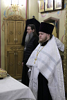 В Рождественский сочельник митрополит Даниил совершил Великое повечерие и Утреню