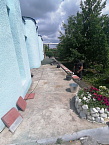 В Благовещенском храме Кургана обновили парапет