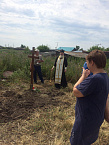 В Курганской епархии потомки расстрелянного священника установили крест на месте его гибели